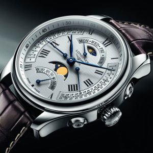 The Longines Master Collection L2.739.4.71.3 Retrograde Mondphase