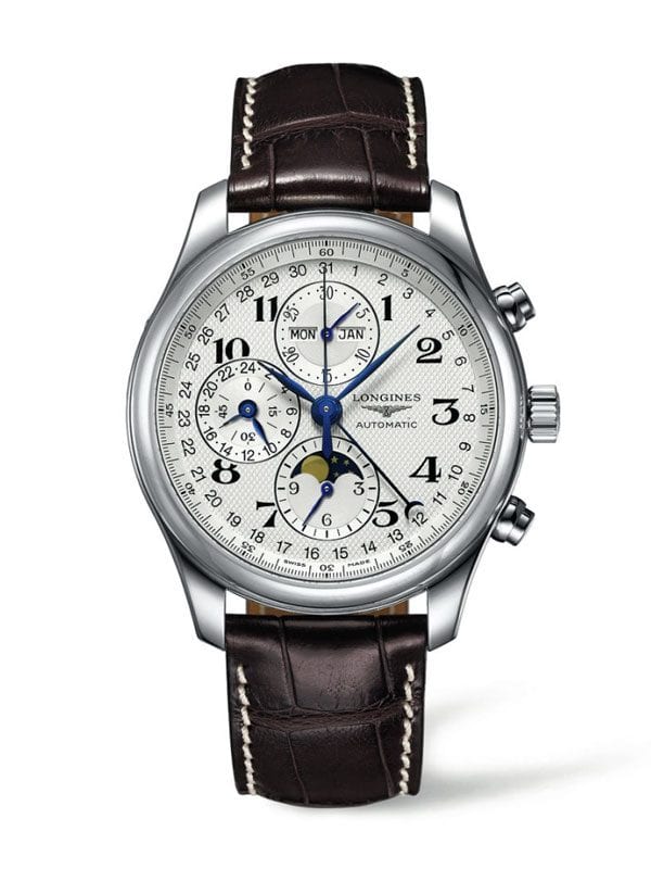 The Longines Master Collection L2.773.4.78.3 Chronograph Mondphase