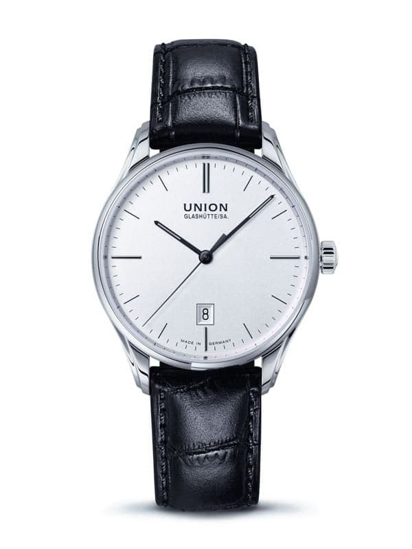 Union Glashütte Viro Datum 41mm D011.407.16.031.00 Herrenuhr