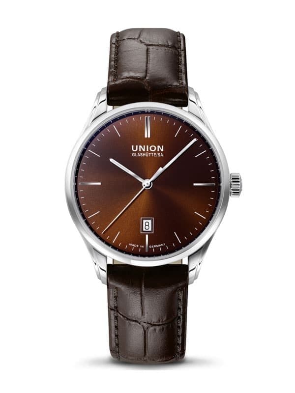 Union Glashütte Viro Datum 41mm D011.407.16.291.00 Herrenuhr