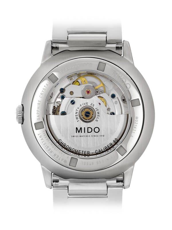 Mido Commander II Chronometer M021.431 Rückseite