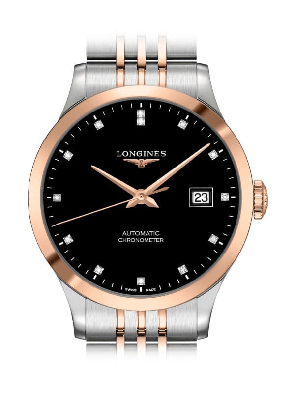 LONGINES Record L2.820.5.57.7 Herrenuhr Chronometer | juwelier-burck.de