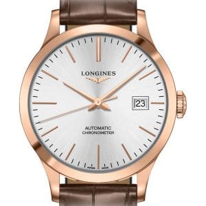 LONGINES Record L2.820.8.72.2 Herrenuhr Chronometer