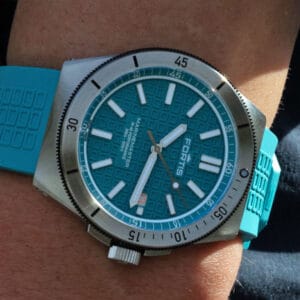 FORTIS Marinemaster M-40 Serenity Blue auf Horizon Strap F.812.0003