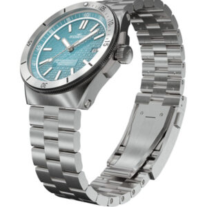 FORTIS Marinemaster M-40 Serenity Blue auf Block Bracelet F.812.0004