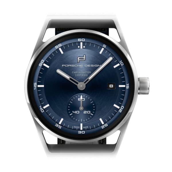 PORSCHE DESIGN Sport Chrono Subsecond 39 Titanium & Blue 4056487017273