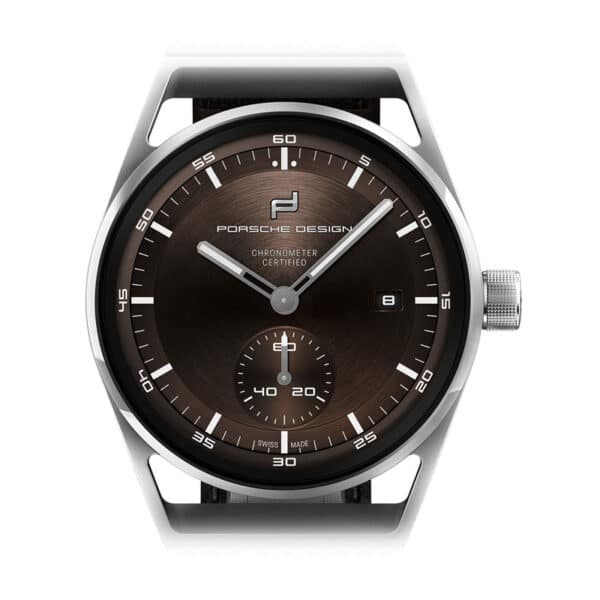 PORSCHE DESIGN Sport Chrono Subsecond 39 Titanium & Brown 4056487017280