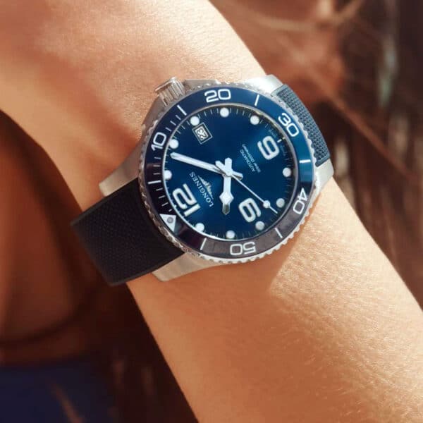 LONGINES HydroConquest Automatic L3.780.4.96.9 Keramik Blau