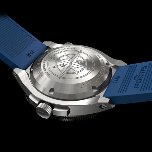 FORTIS Marinemaster M-44 Ocean Blue auf Horizon Strap F8120021