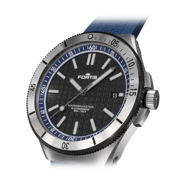 FORTIS Marinemaster M-44 Ocean Blue auf Horizon Strap F8120021