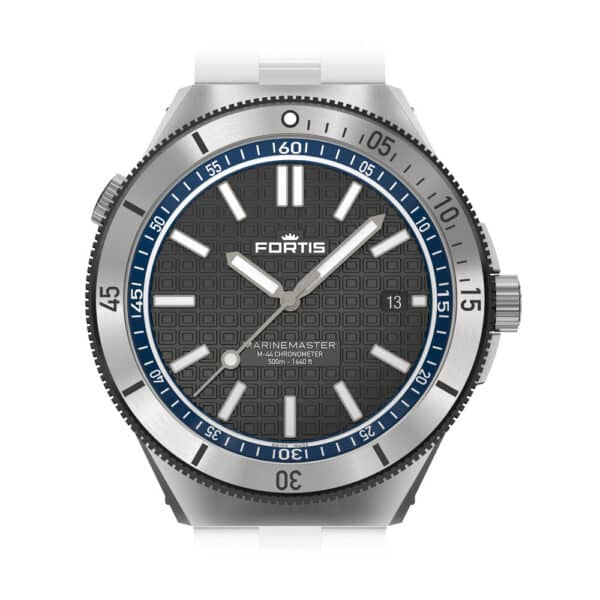 FORTIS Marinemaster M-44 Ocean Blue auf Block Bracelet F8120022