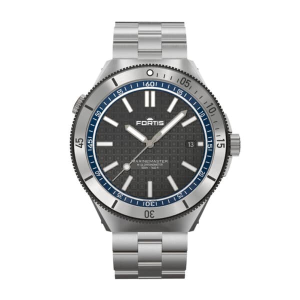 FORTIS Marinemaster M-44 Ocean Blue auf Block Bracelet F8120022