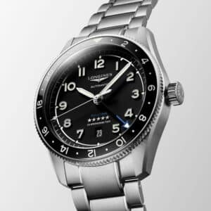 LONGINES Spirit Zulu Time L3.812.4.53.6 Chronometer GMT