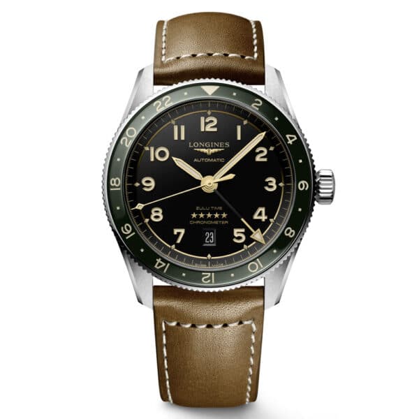 LONGINES Spirit Zulu Time L3.812.4.63.2 Chronometer GMT