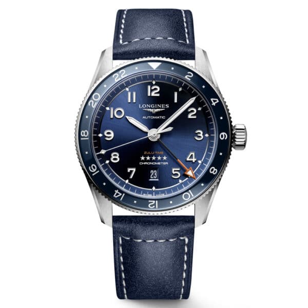 LONGINES Spirit Zulu Time L3.812.4.93.2 Chronometer GMT