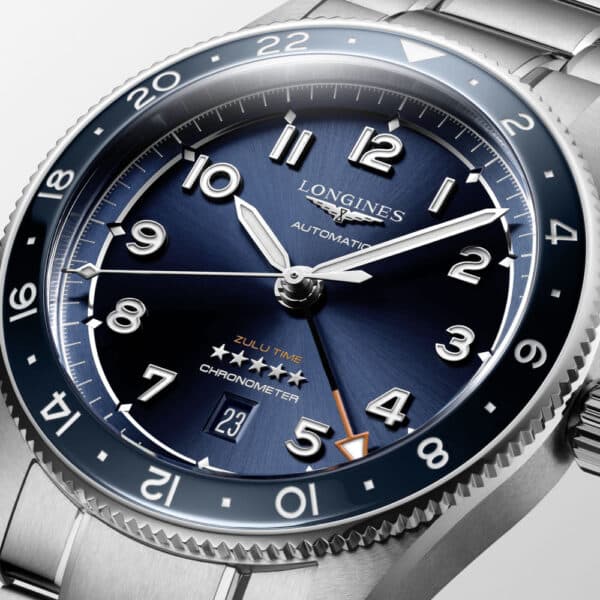 LONGINES Spirit Zulu Time L3.812.4.93.6 Chronometer GMT