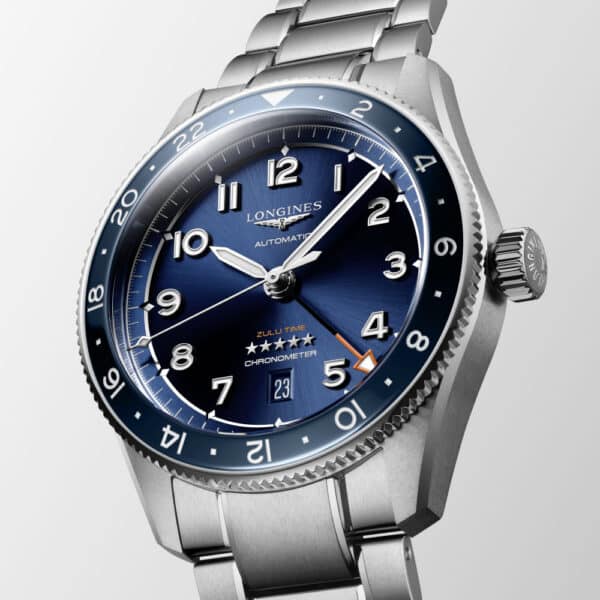 LONGINES Spirit Zulu Time L3.812.4.93.6 Chronometer GMT